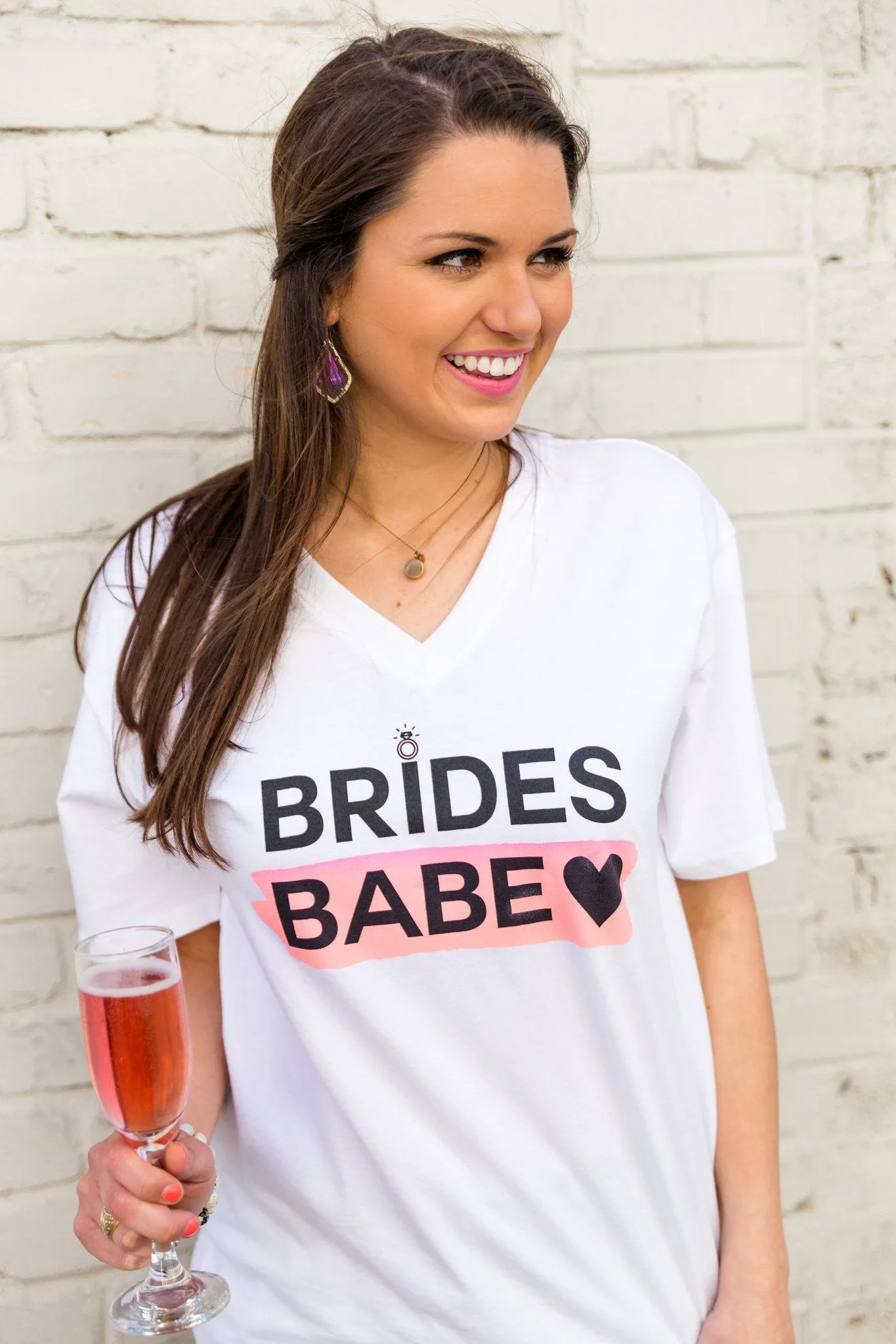 Bride's Babe Short Sleeve Tee Shirt