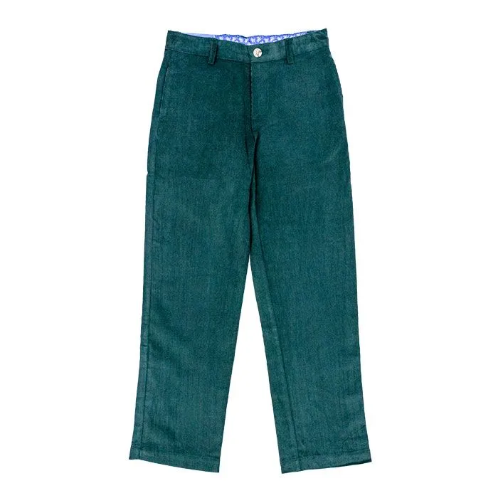 Corduroy Champ Pants - Clover Green - FINAL SALE