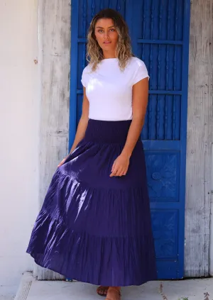 Dawn Maxi Skirt Rhodonite