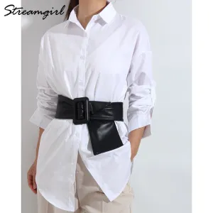 deanwangkt White Button Up Shirt Women Casual  Blouse Women High Quality Oversized Formal Shirts For Women Cotton Office Shirt