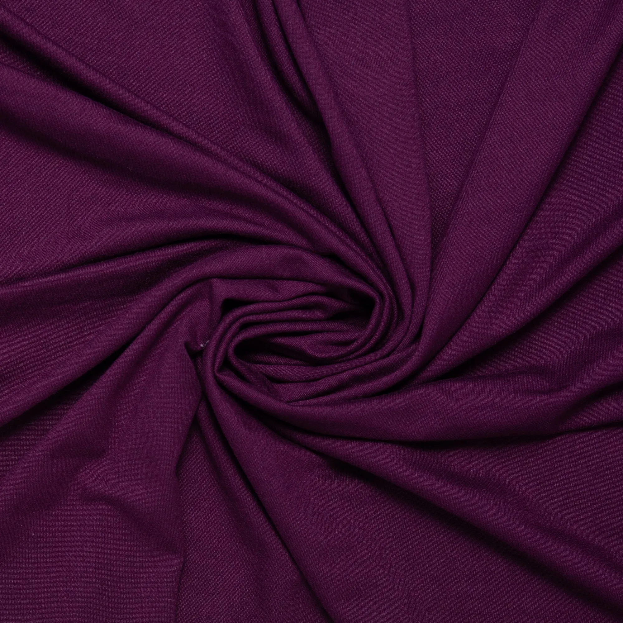 Double Brushed Spandex Knit - Eggplant