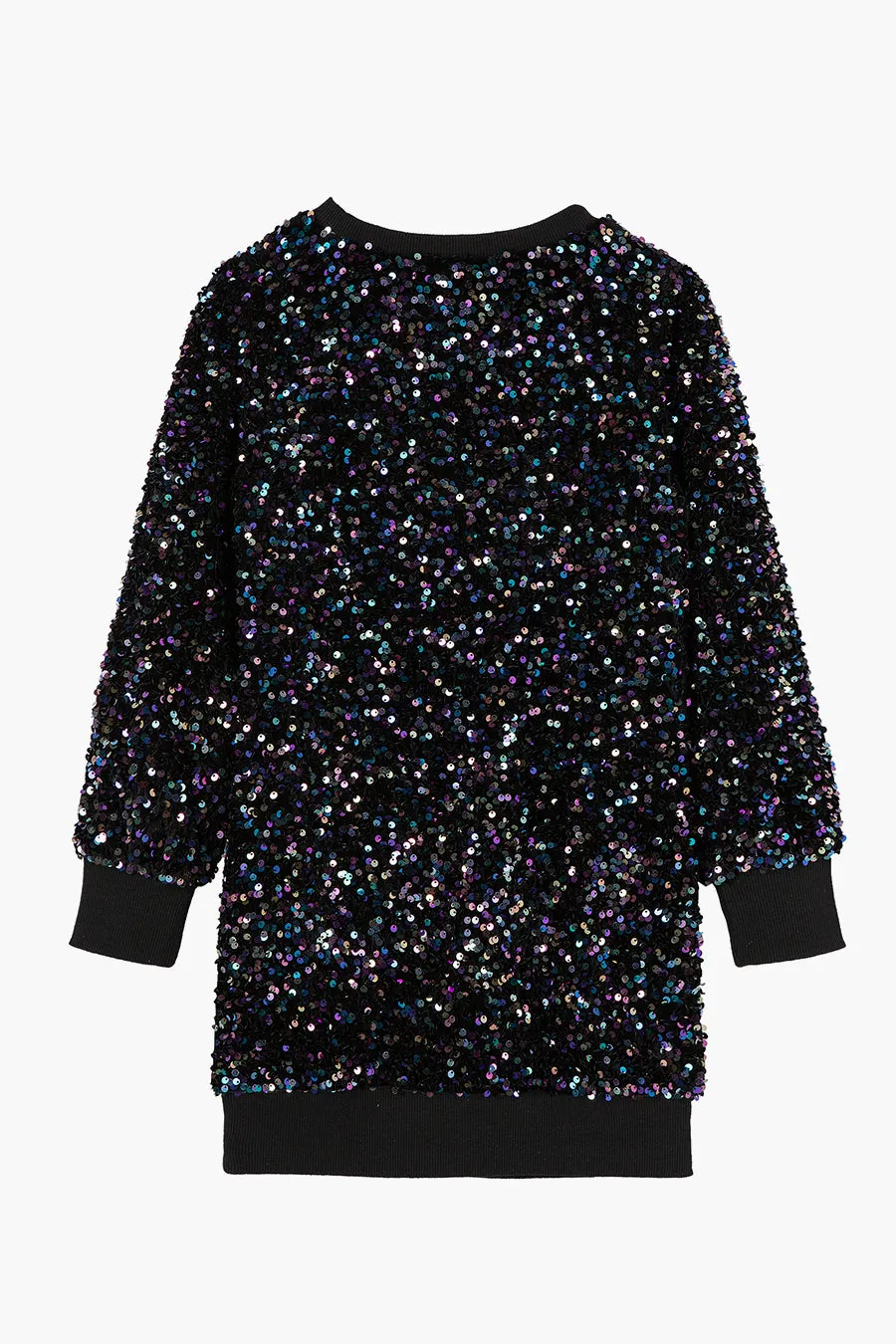 Girls Dress Habitual Kids Sequin  - Black (Size 16 left)