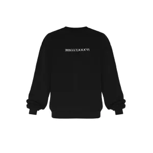 GOBLET SWEATSHIRT - BLACK