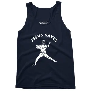 Jesus Saves - Lefty - Unisex Tank Top