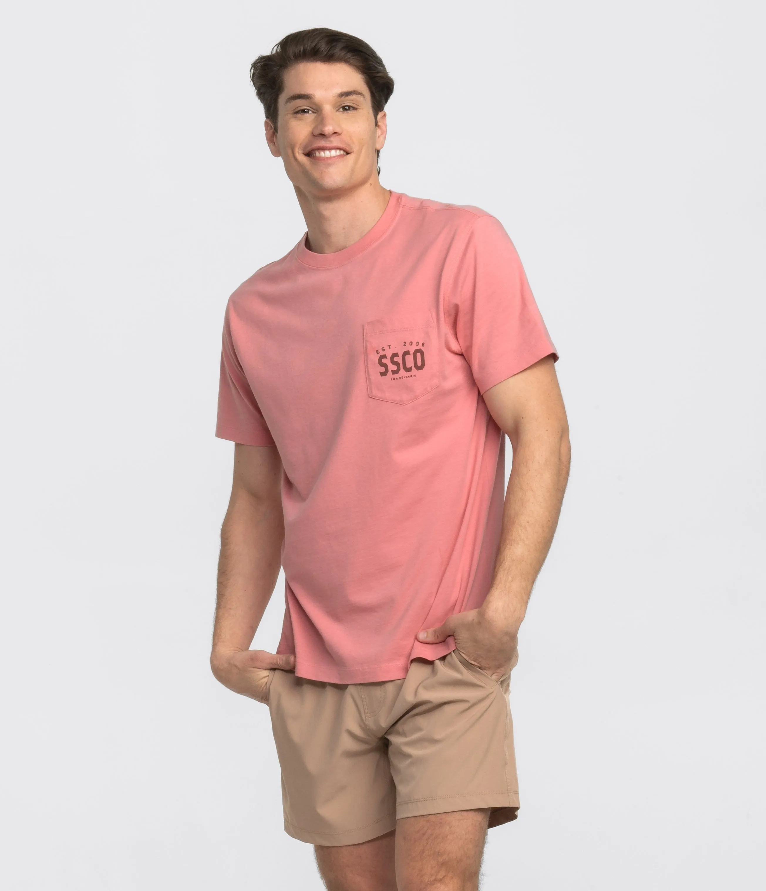 Lake Brew Tee SS - Mauveglow