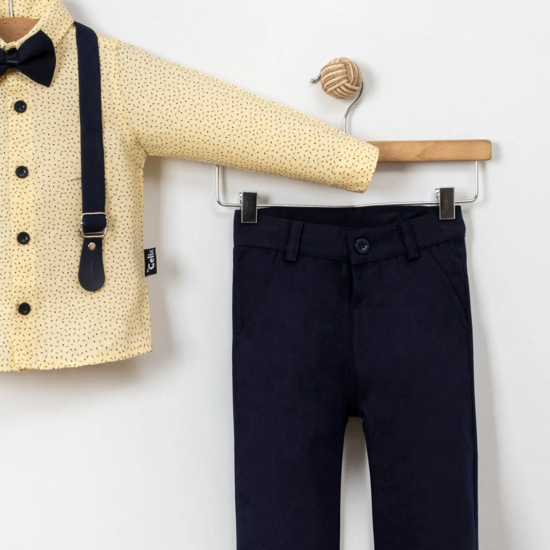 Mellow Yellow Boys Dressy Set