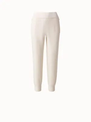 merino wool knit jogging pant