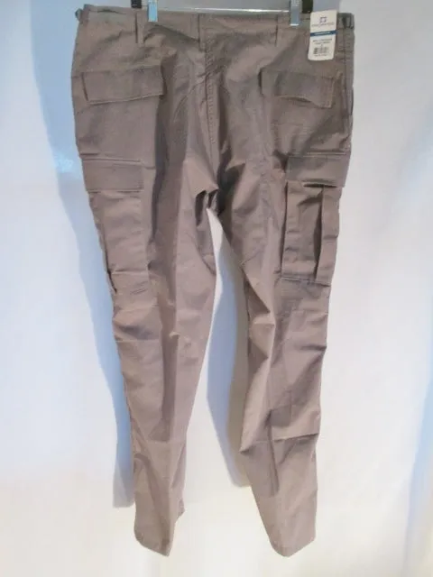 NEW NWT MENS PROPPER BDU TROUSER PANT XL/R CADET CARGO 42X32 Gray Grey