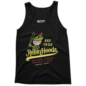 Omaha Robin Hoods - Nebraska - Vintage Defunct Baseball Teams - Unisex Tank Top