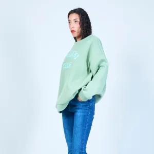 Oversized après-ski embroidered sweatshirt wholesale