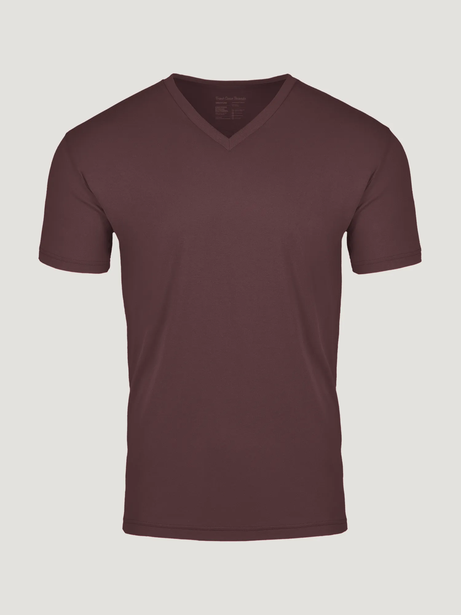 Port Red V-Neck FINAL SALE