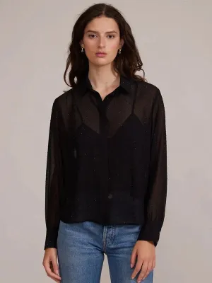 Rana Embellished Button Down Top