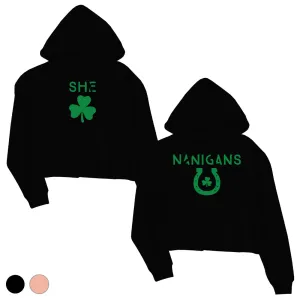 Shenanigans Funny St Patrick's Day Matching Sweatshirts BFF Gift