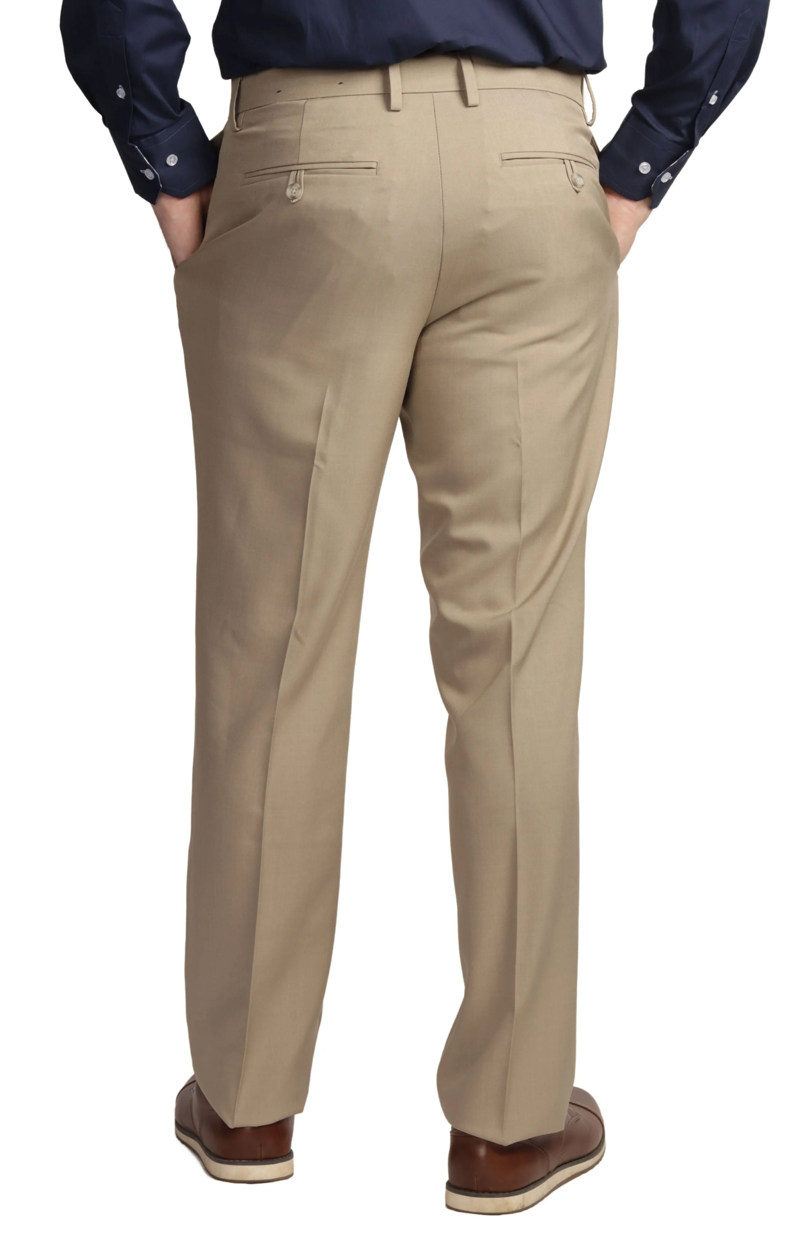 Timeless Solid Dress Pants