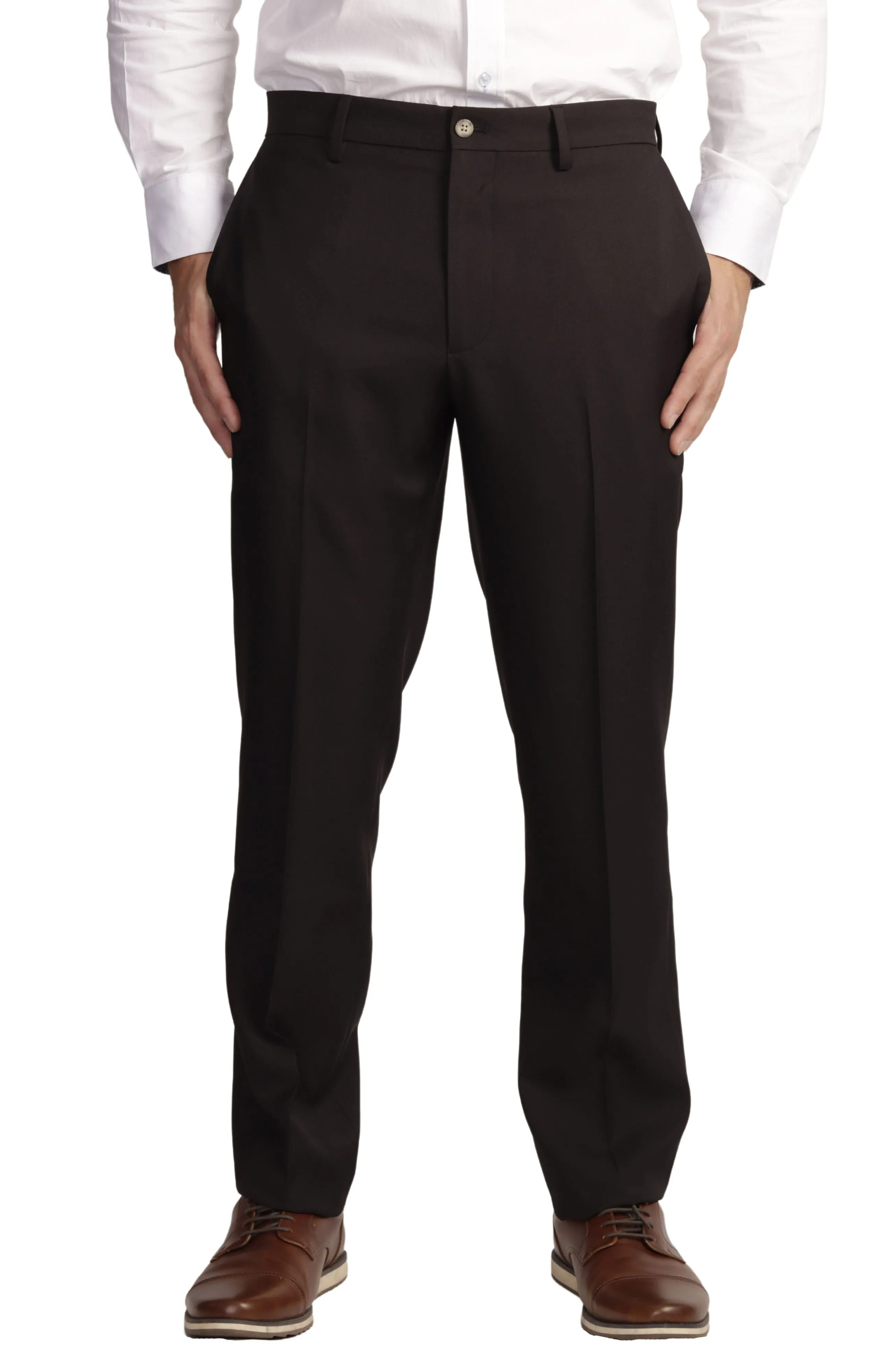 Timeless Solid Dress Pants