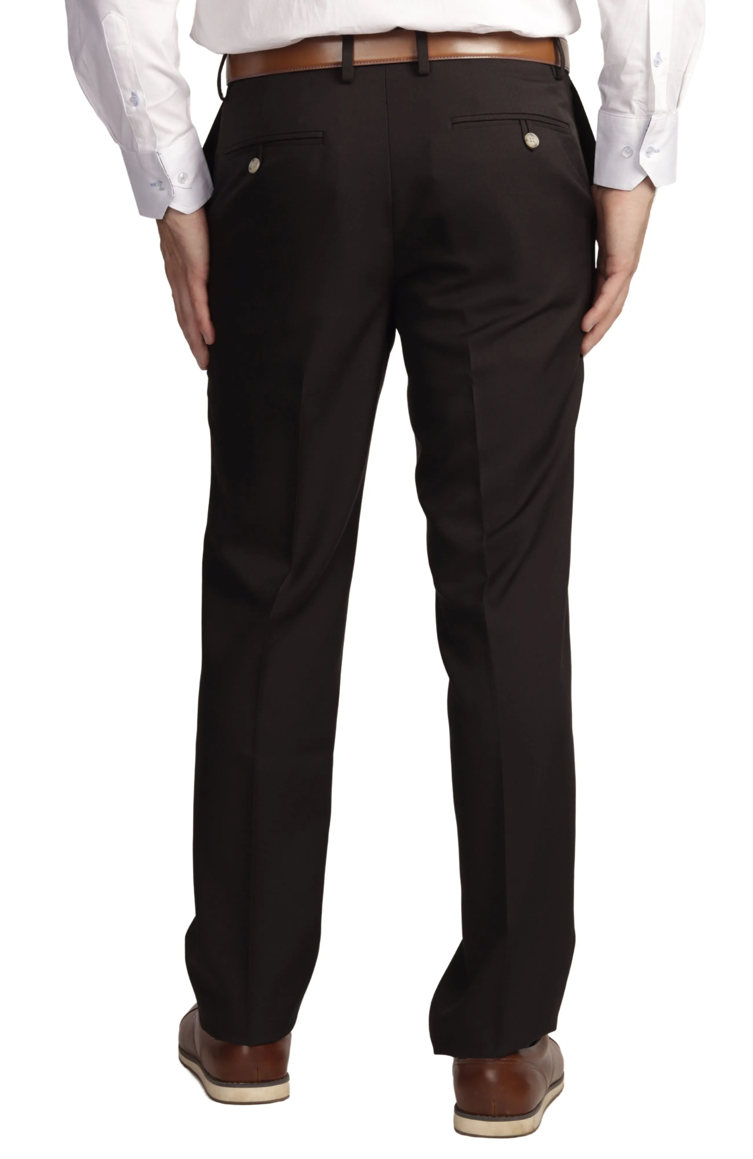 Timeless Solid Dress Pants