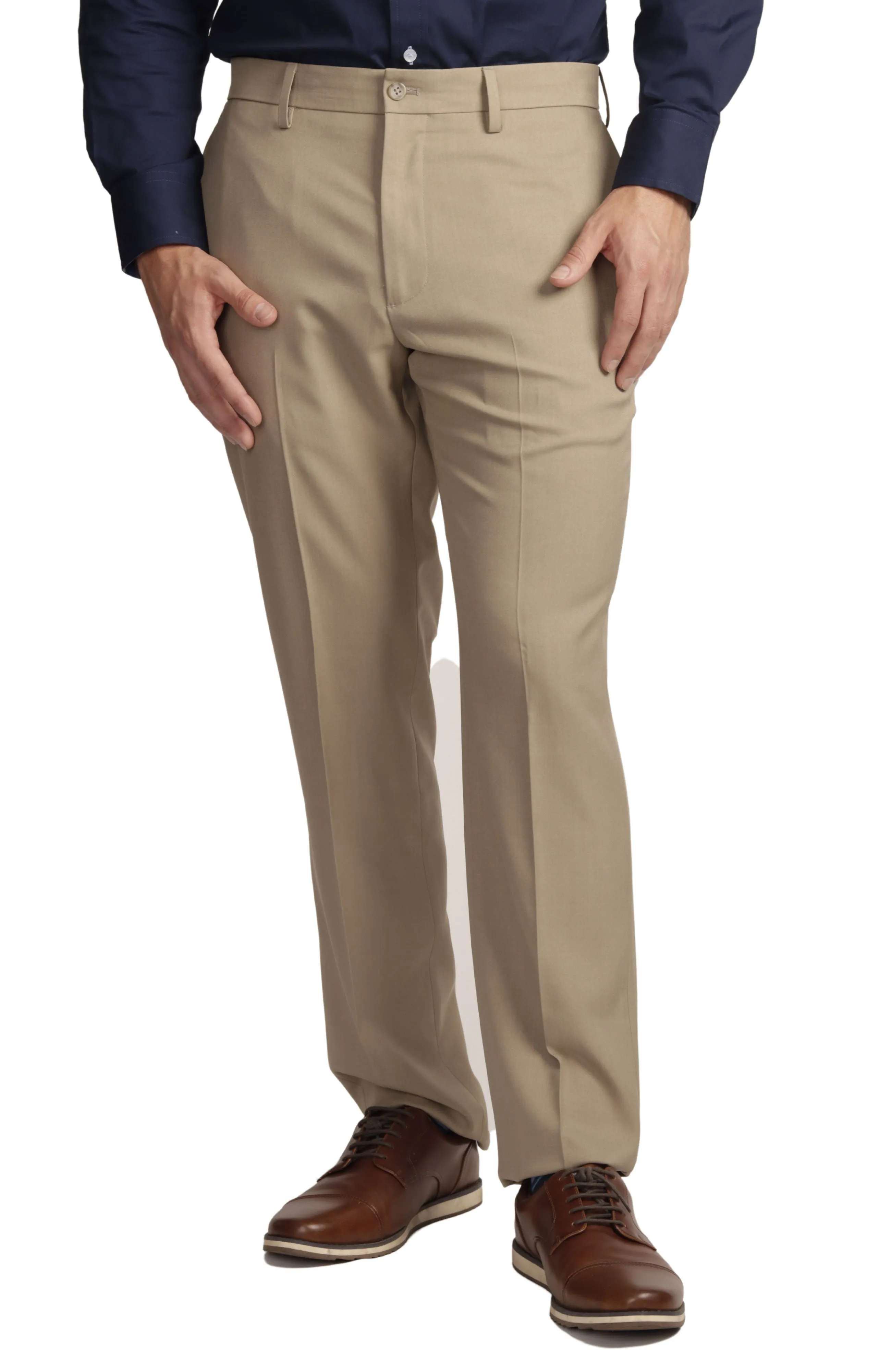 Timeless Solid Dress Pants