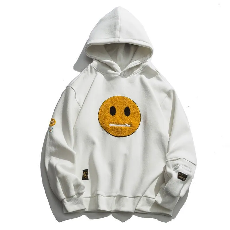 Titanical Zipper Smile Hoodie