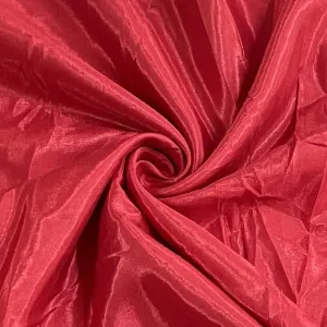 Tomato Red Solid Shantoon Fabric